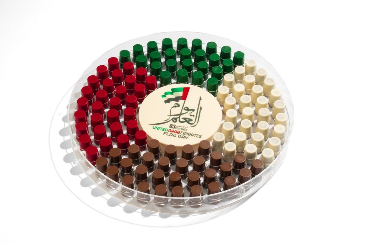 Flag Day Round Acrylic Tray